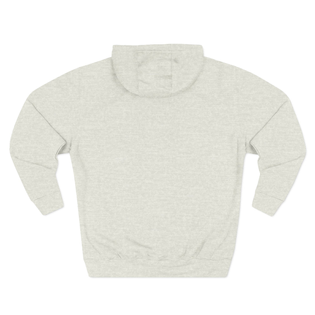Cozy Three-Panel Fleece Hoodie for Everyday Comfort, Graphic Sweatshirt, Casual Fall Fashion, Gift for Him or Her, Relaxed Style