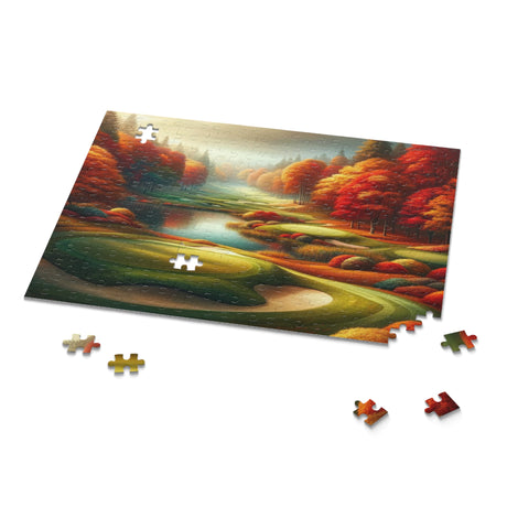 FALL Golf Puzzle (120, 252, 500-Piece)