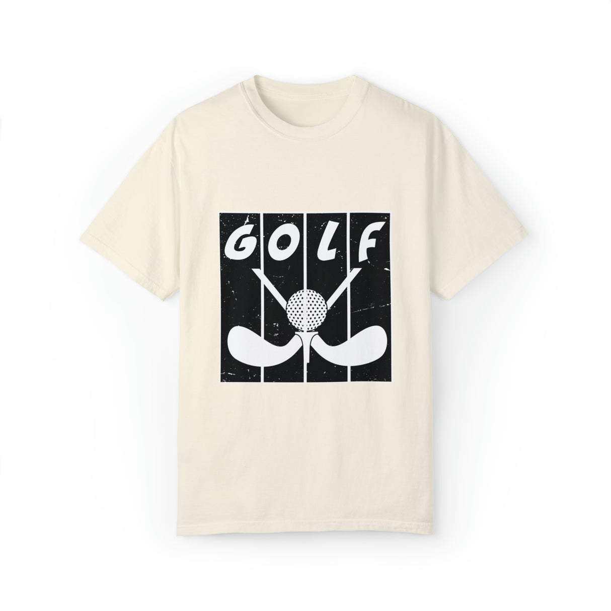 GOLF BOARD B/W Garment-Dyed T-shirt