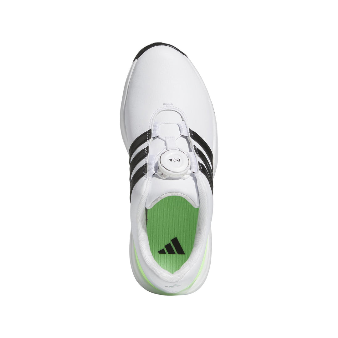 Adidas Junior's Tour360 BOA Spiked Golf Shoe - White