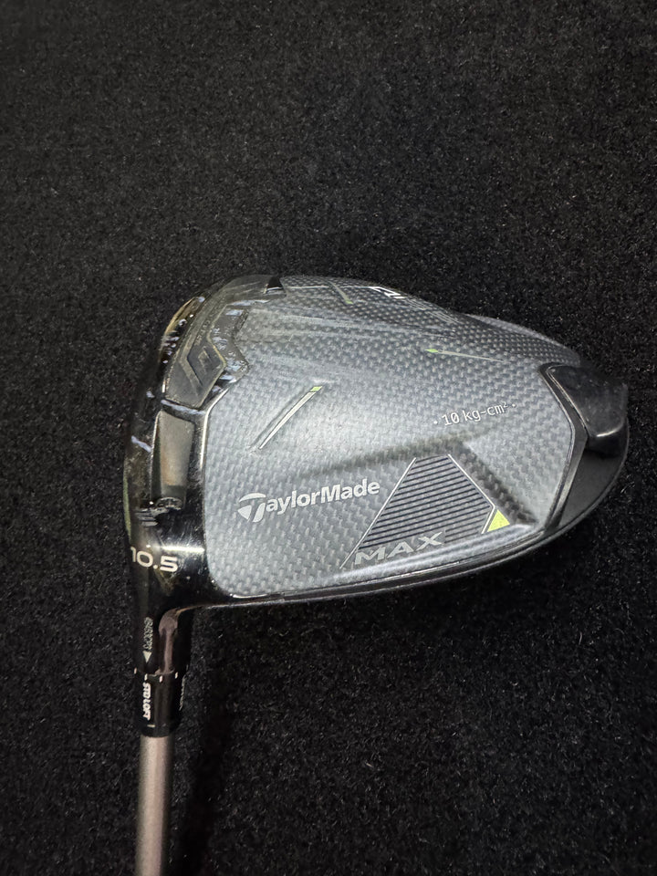 Demo TaylorMade Qi35 MAX Driver- 10.5 Degree- Left Hand- Helium 5A (Senior)