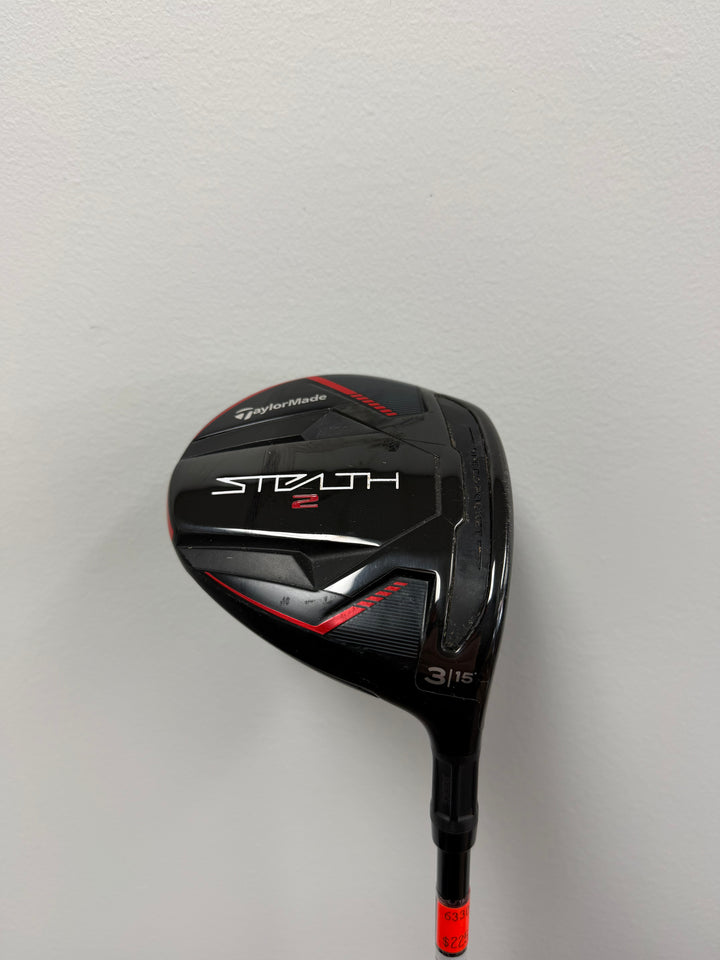 Demo Taylormade Stealth 2 Right Handed Fairway Wood with Ventus TR 5R