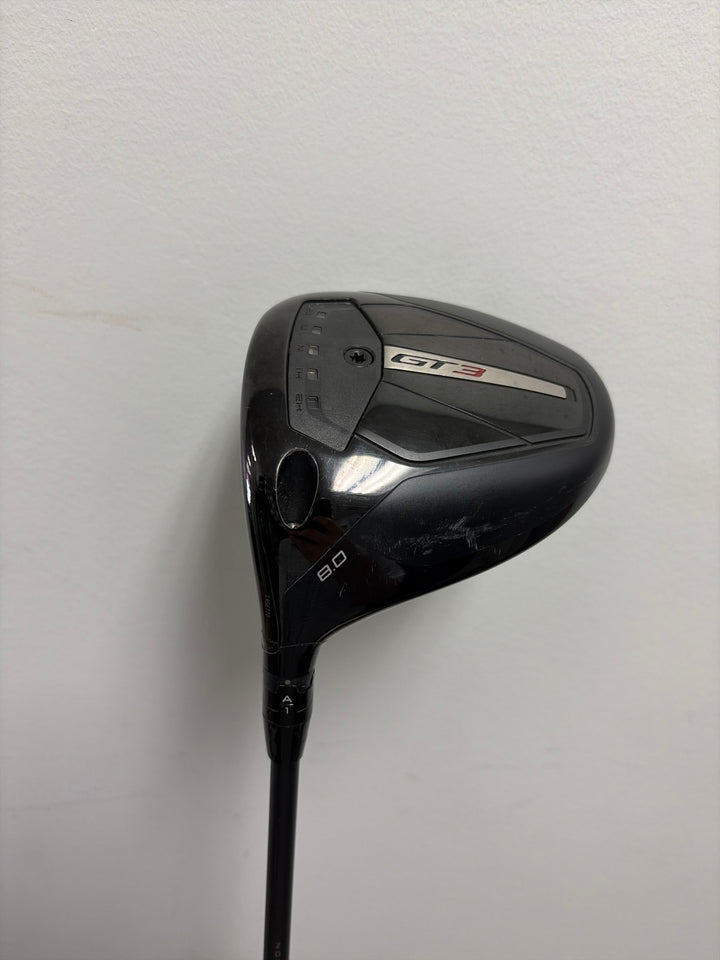 Titleist GT3 Driver- Left Hand- 8 Degree- HZRDUS 70 6.5