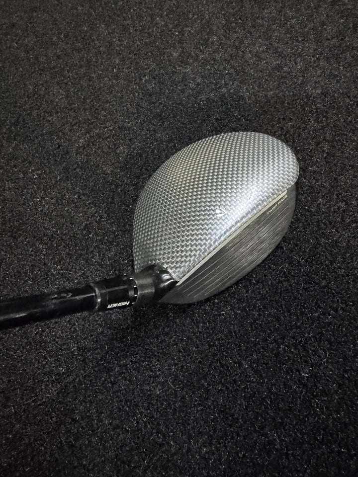 Demo TaylorMade Qi35 Tour Fairway Wood- 18 Degree- Left  Hand- Kai'li Red 75S