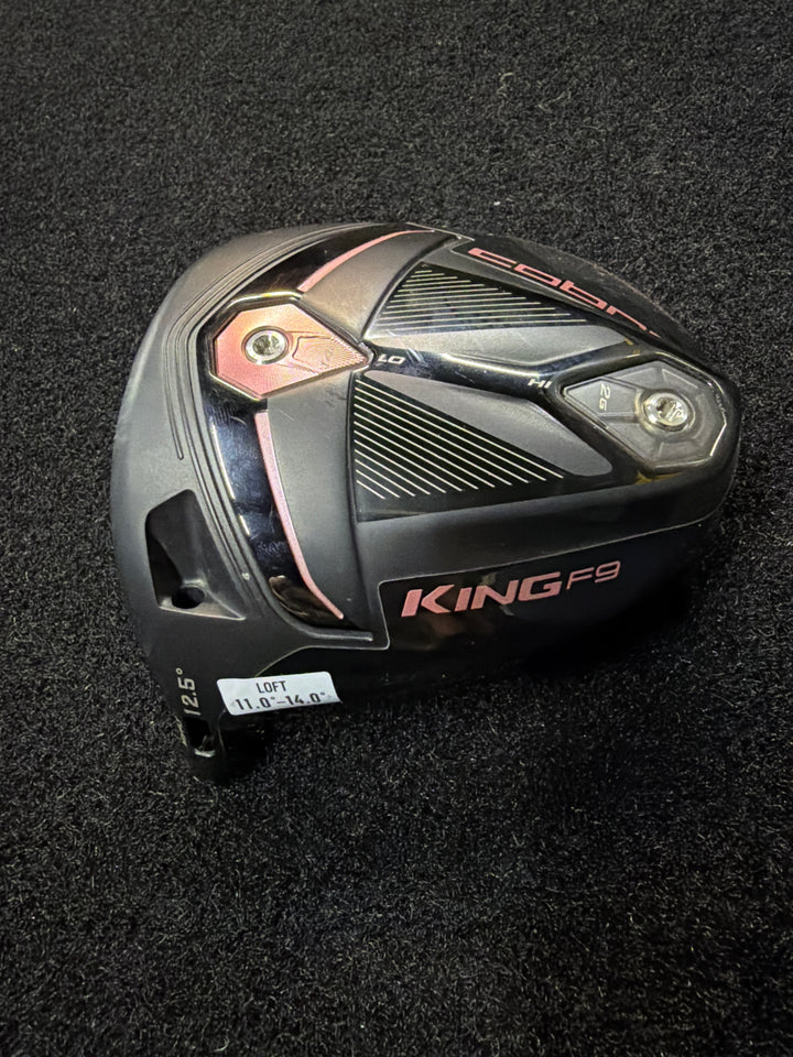 Demo (Head Only) Cobra King F9 12.5’ LH Driver