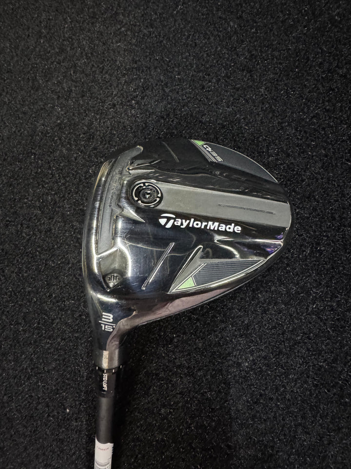 Demo TaylorMade Qi35 Fairway Wood- 15 Degree- Left Hand- Ventus Blue 5R