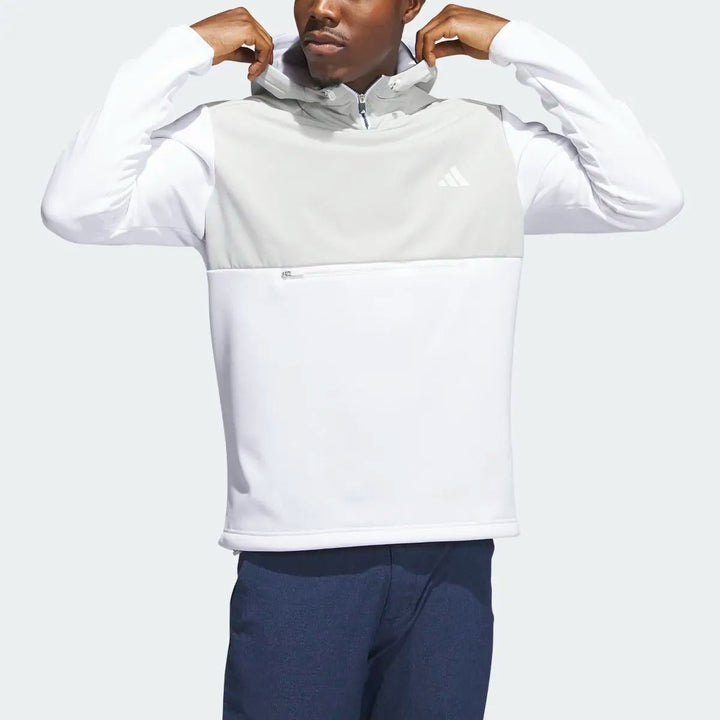 Adidas Men’s Texture Anorak Pullover Hoodie