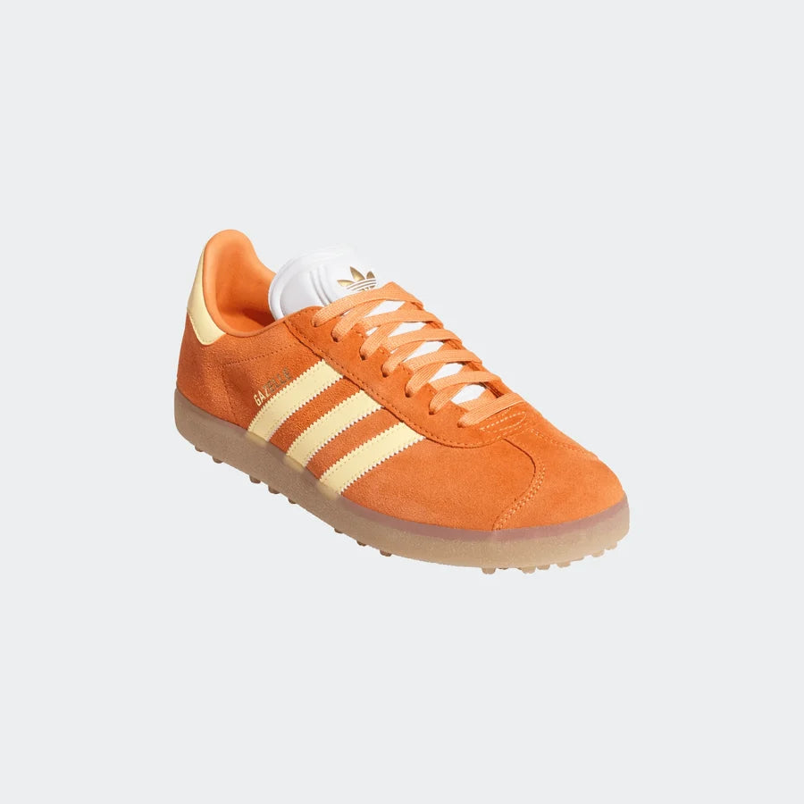 Adidas GAZELLE GOLF Men's Spikeless Golf Shoes - Dusky Orange