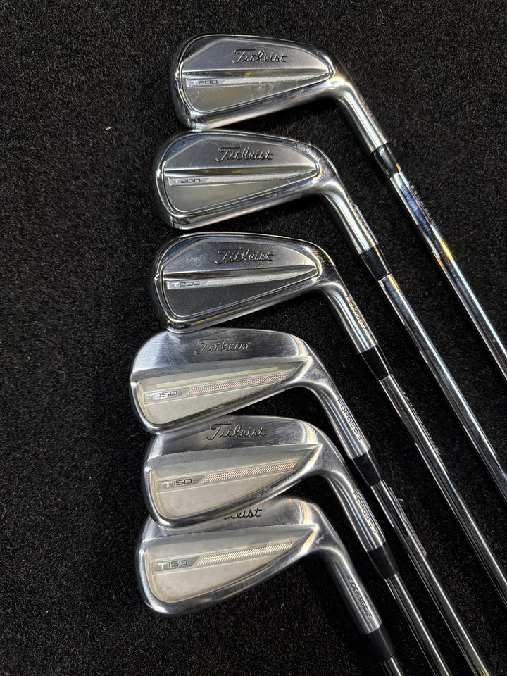 Demo Titleist T-150/T-200 iron set RH Reg 5i-9i