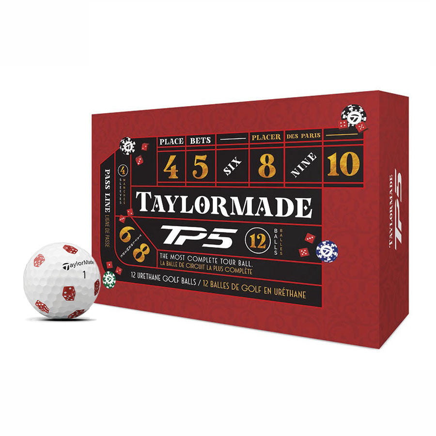 Taylormade Dice TP5 Pix Limited Edition Golf Balls
