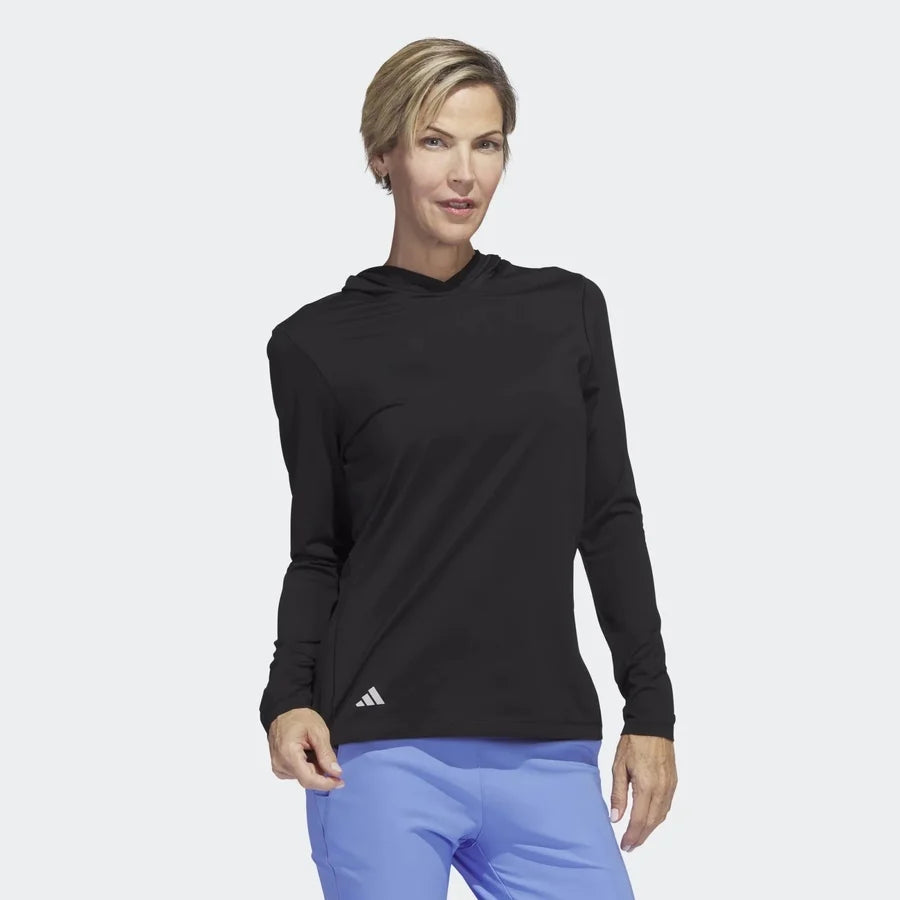 adidas Women's Performance Golf Hoodie - Black