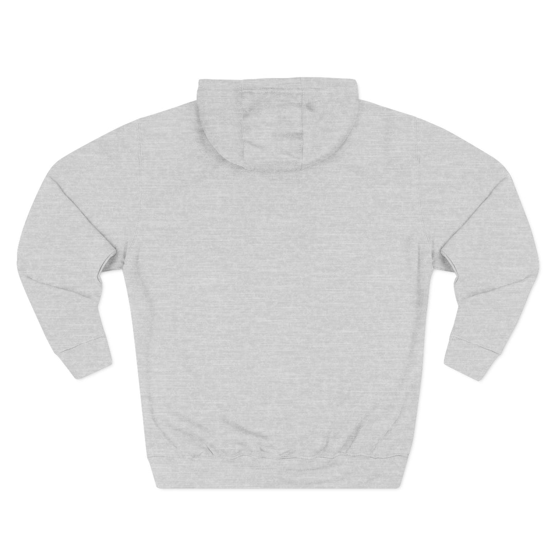 Cozy Three-Panel Fleece Hoodie for Everyday Comfort, Graphic Sweatshirt, Casual Fall Fashion, Gift for Him or Her, Relaxed Style