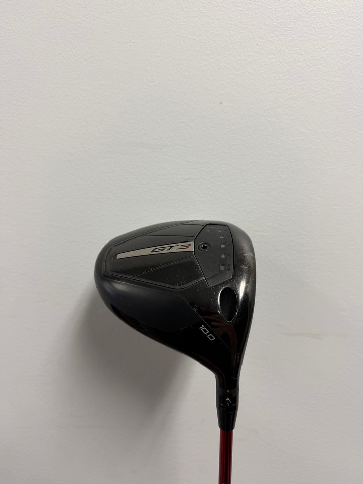 Demo Titilest GT3 Right Handed Driver with Ventus Red Velcore 6X (No Headcover)