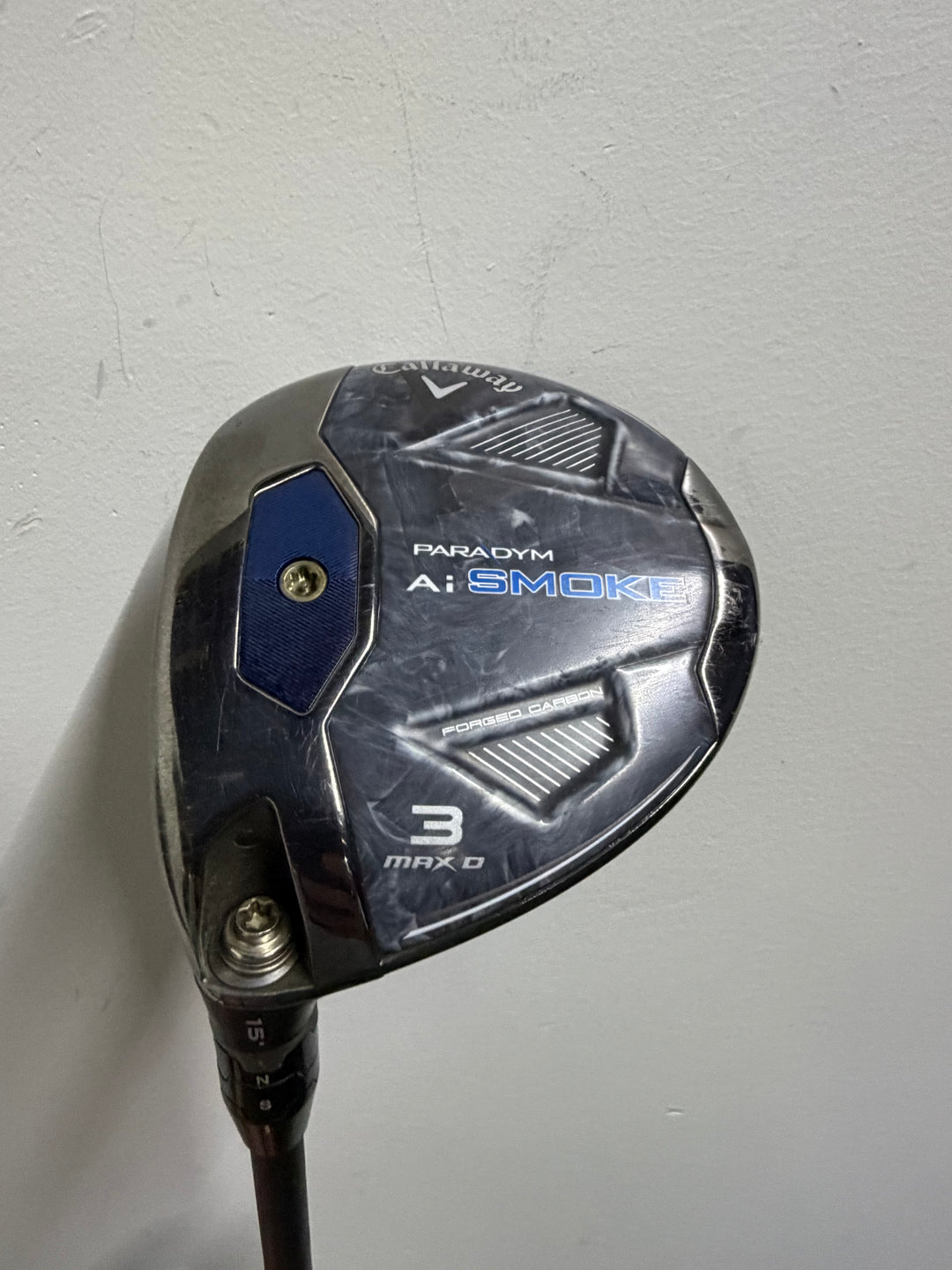 Demo Callaway Paradym Ai Smoke Max D Fairway Wood - 3W 15° Regular LH