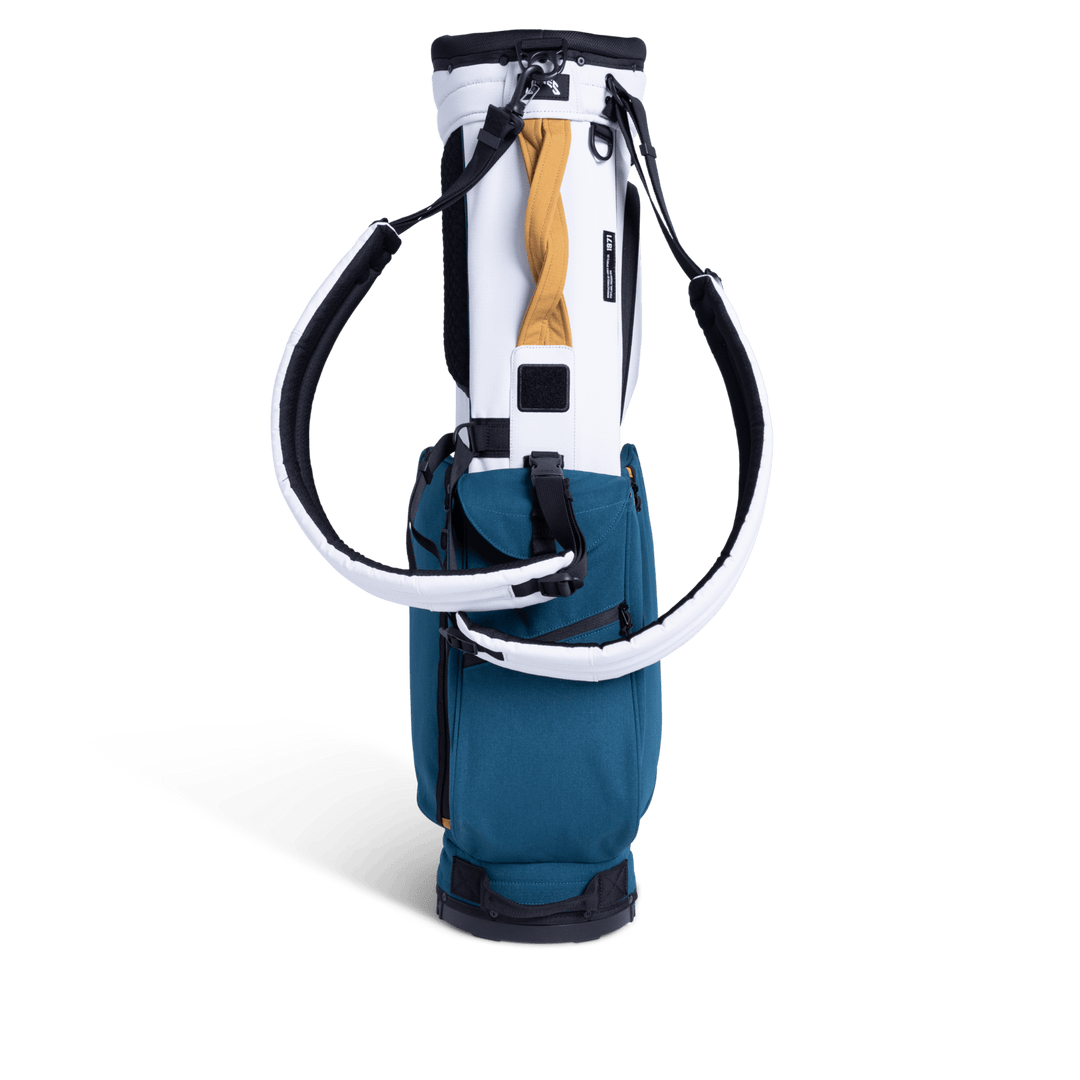 Jones Rover Stand Golf Bag - Cement/Bondi Blue, Lightweight, Durable