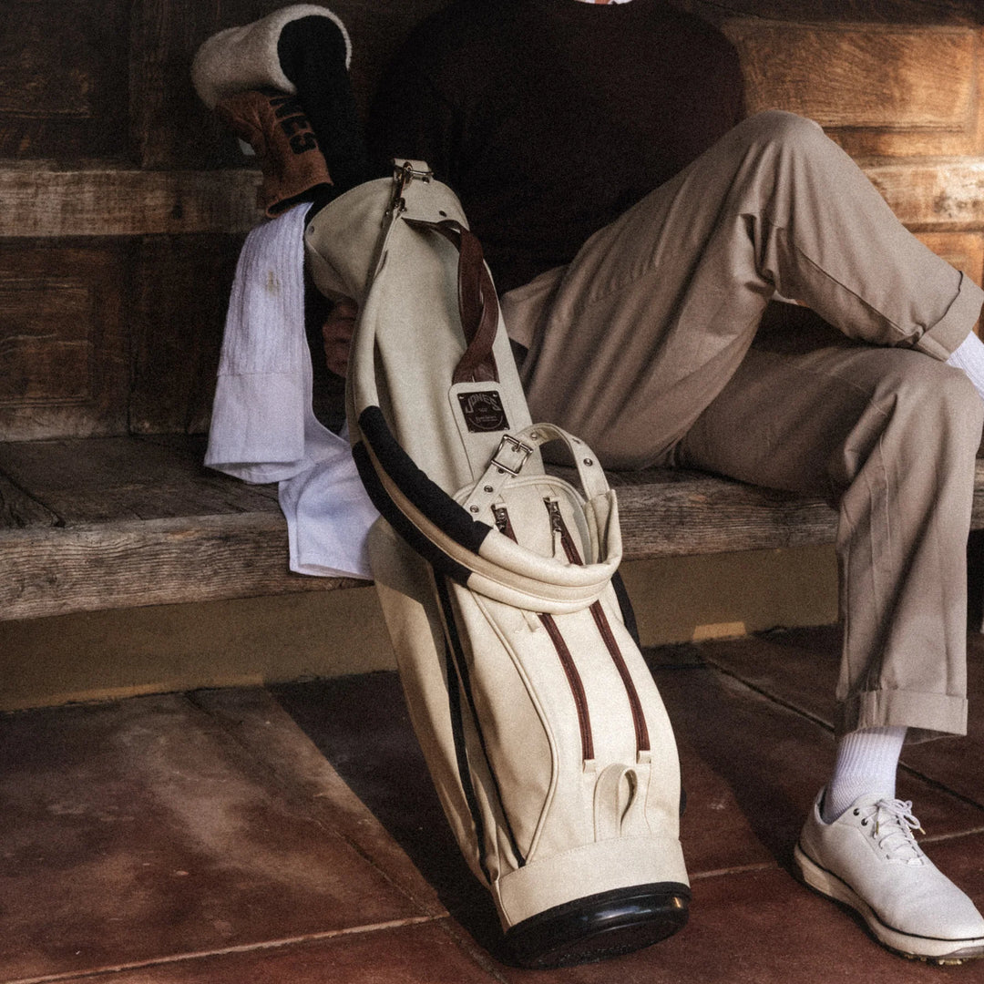 Jones Players Series Heritage Edition Golf Carry Bag - Ecru
