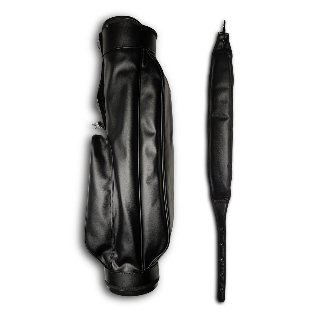 Jones Original Heritage Onyx Golf Carry Bag - Lightweight Vegan Leather