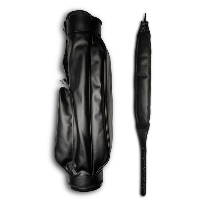 Jones Original Heritage Onyx Golf Carry Bag - Lightweight Vegan Leather