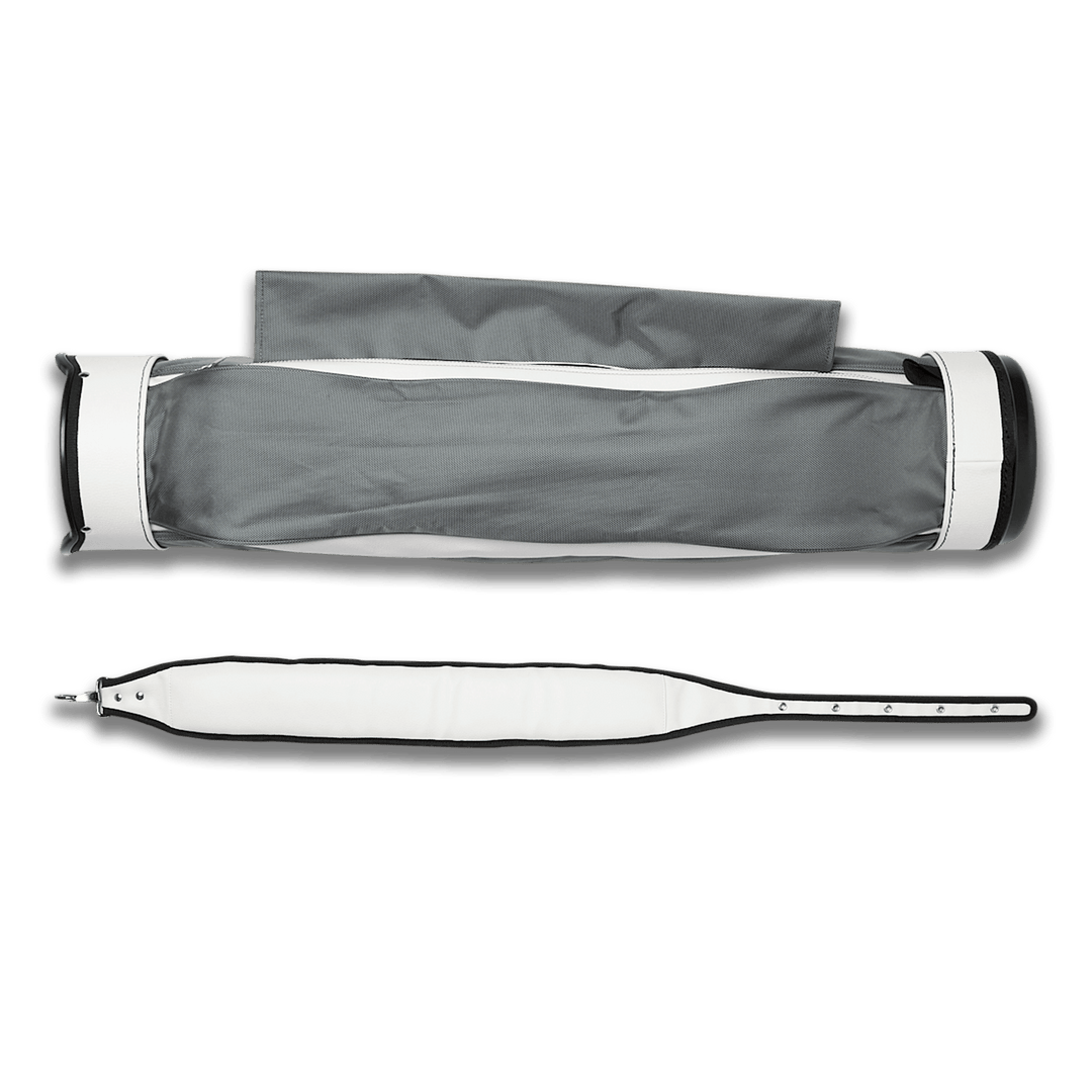 Jones Original Lightweight Water-Resistant Golf Carry Bag - Charcoal/White