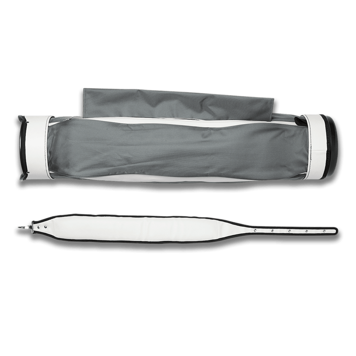 Jones Original Lightweight Water-Resistant Golf Carry Bag - Charcoal/White