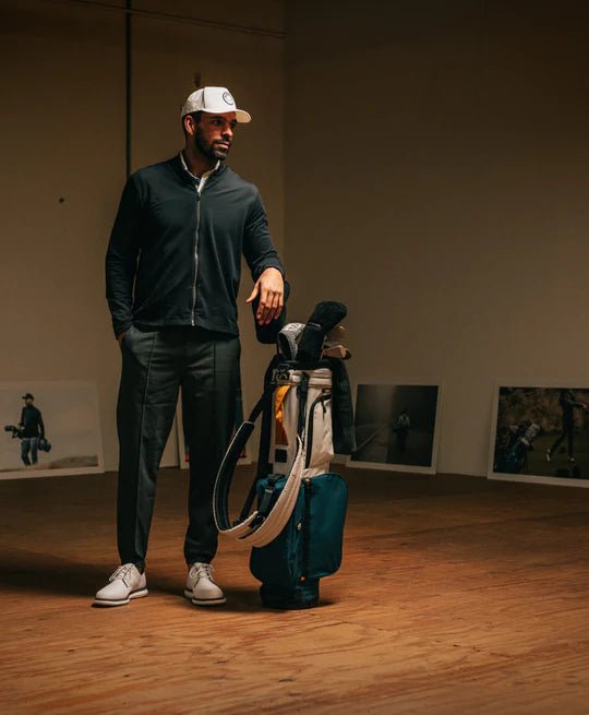 Jones Rover Stand Golf Bag - Cement/Bondi Blue, Lightweight, Durable