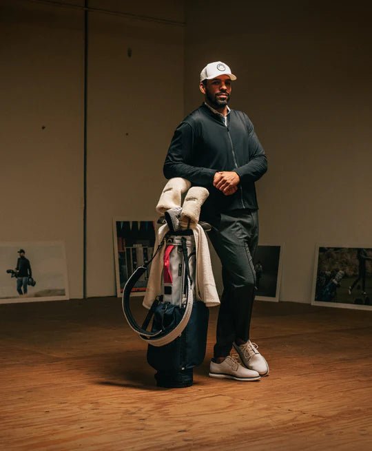 Jones Rover Stand Golf Bag - Soft Blue/Navy, Ultralight with Dual Strap System