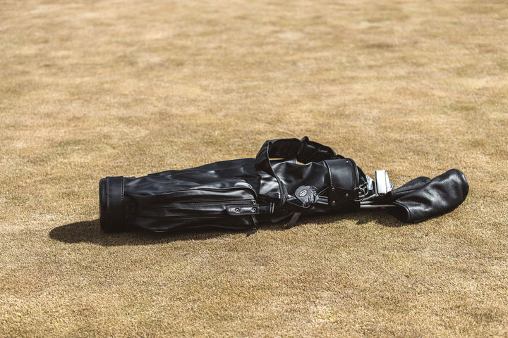 Jones Original Heritage Onyx Golf Carry Bag - Lightweight Vegan Leather