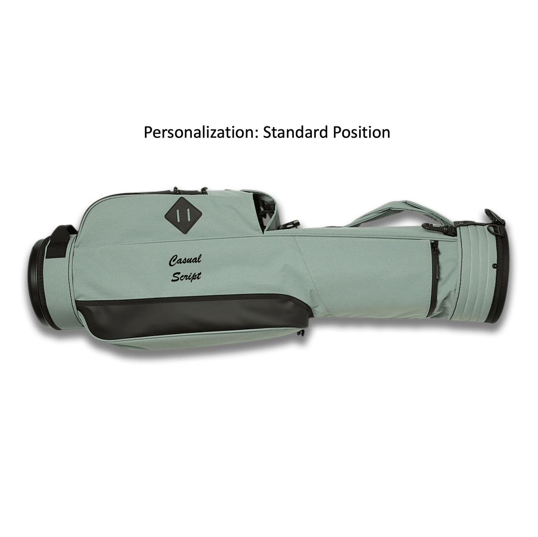 Jones Utility Rover R-Series Recycled Golf Carry Bag - Clay Green, Durable