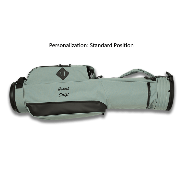 Jones Utility Rover R-Series Recycled Golf Carry Bag - Clay Green, Durable