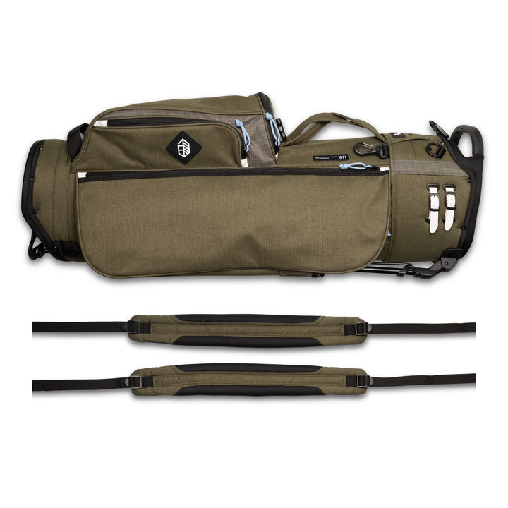 Jones Trouper Golf Stand Bag - Olive Night