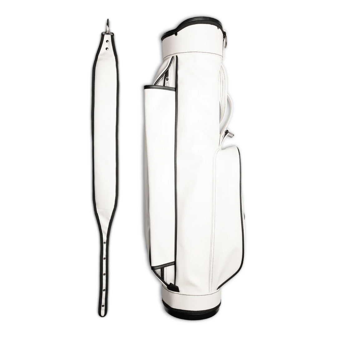 Jones Original Heritage Alpine Lightweight Vegan Leather Single Strap Golf Carry Bag