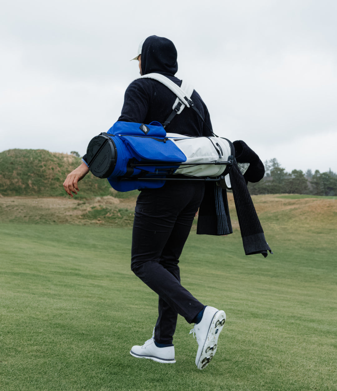 Jones Rover Stand Golf Bag - Lightweight, Durable, Dual Strap, F-35 Recycled Ripstop