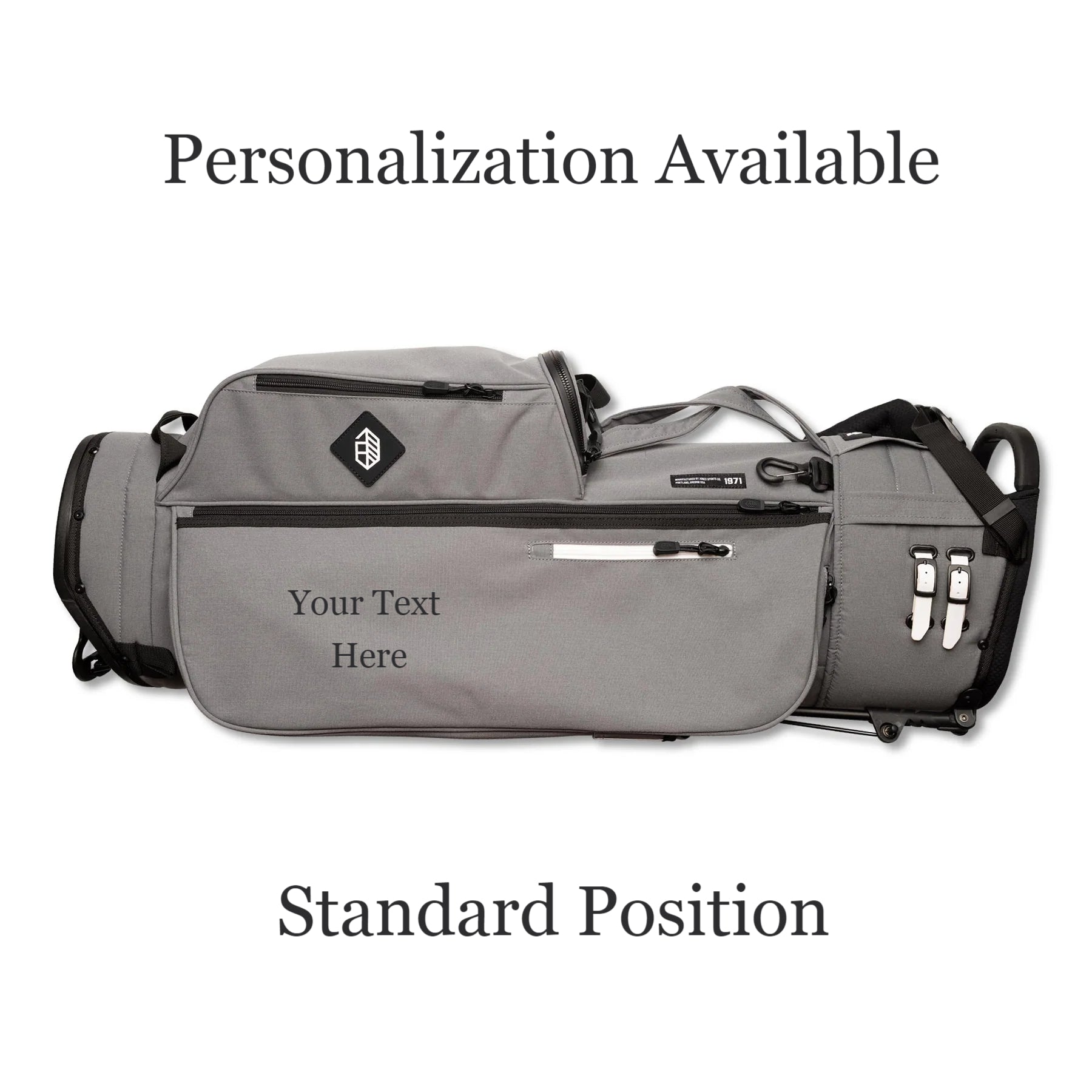 Jones Trouper 3.0 Premium Lightweight Golf Stand Bag - Field Khaki