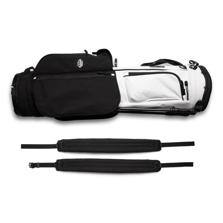 Jones Rover Golf Stand Bag - White/Black