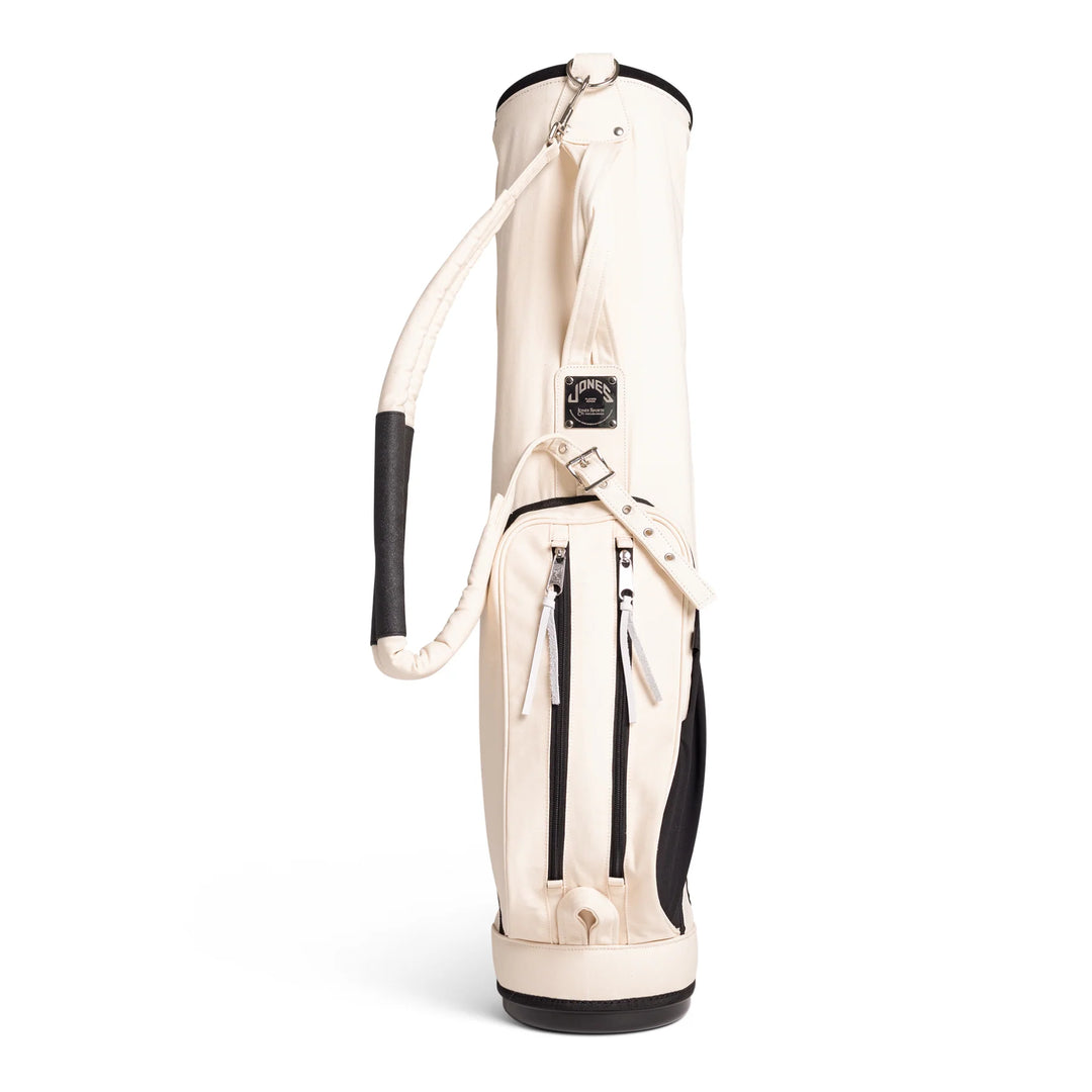 Jones Players Series Natural Canvas Golf Bag - Lightweight Durable Design