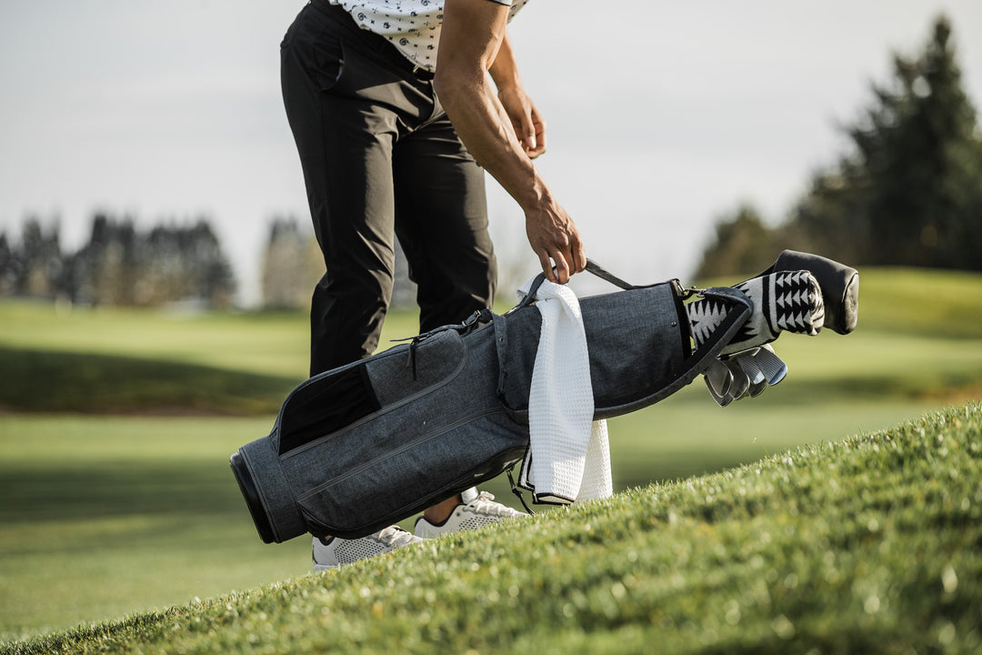 Jones Players Series Ultra-Lightweight Heather Charcoal Golf Stand Bag