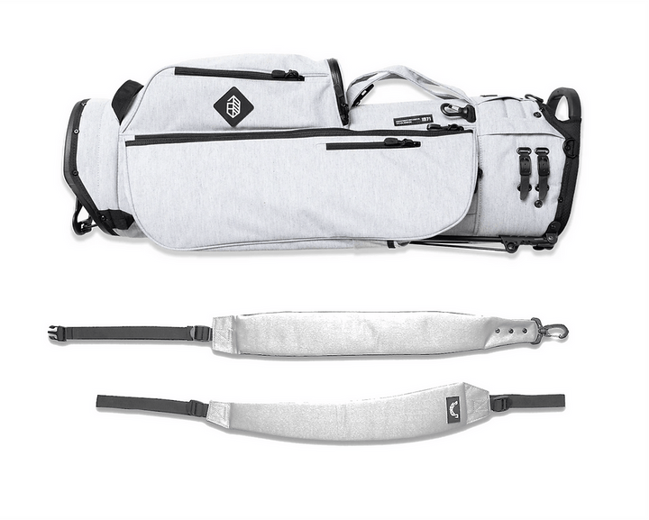 Jones Utility Trouper 2.0-R Sustainable Lightweight Golf Stand Bag - Speckled Grey