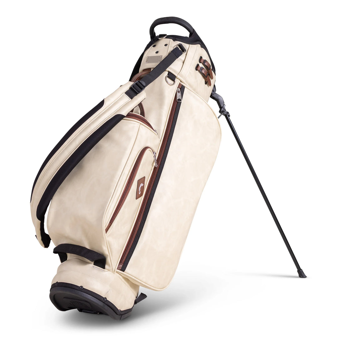 Jones Trouper Heritage Edition Golf Stand Bag - Ecru/Kodiak