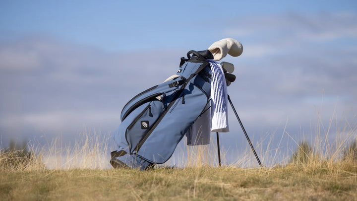 Jones Trouper R Golf Stand Bag - Steel Blue/Khaki