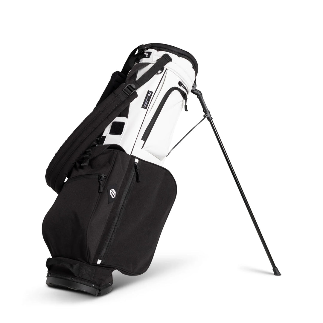 Jones Rover Golf Stand Bag - White/Black