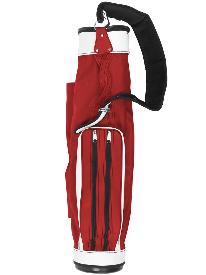 Jones Original Canadian Edition Golf Carry Bag - Red/White