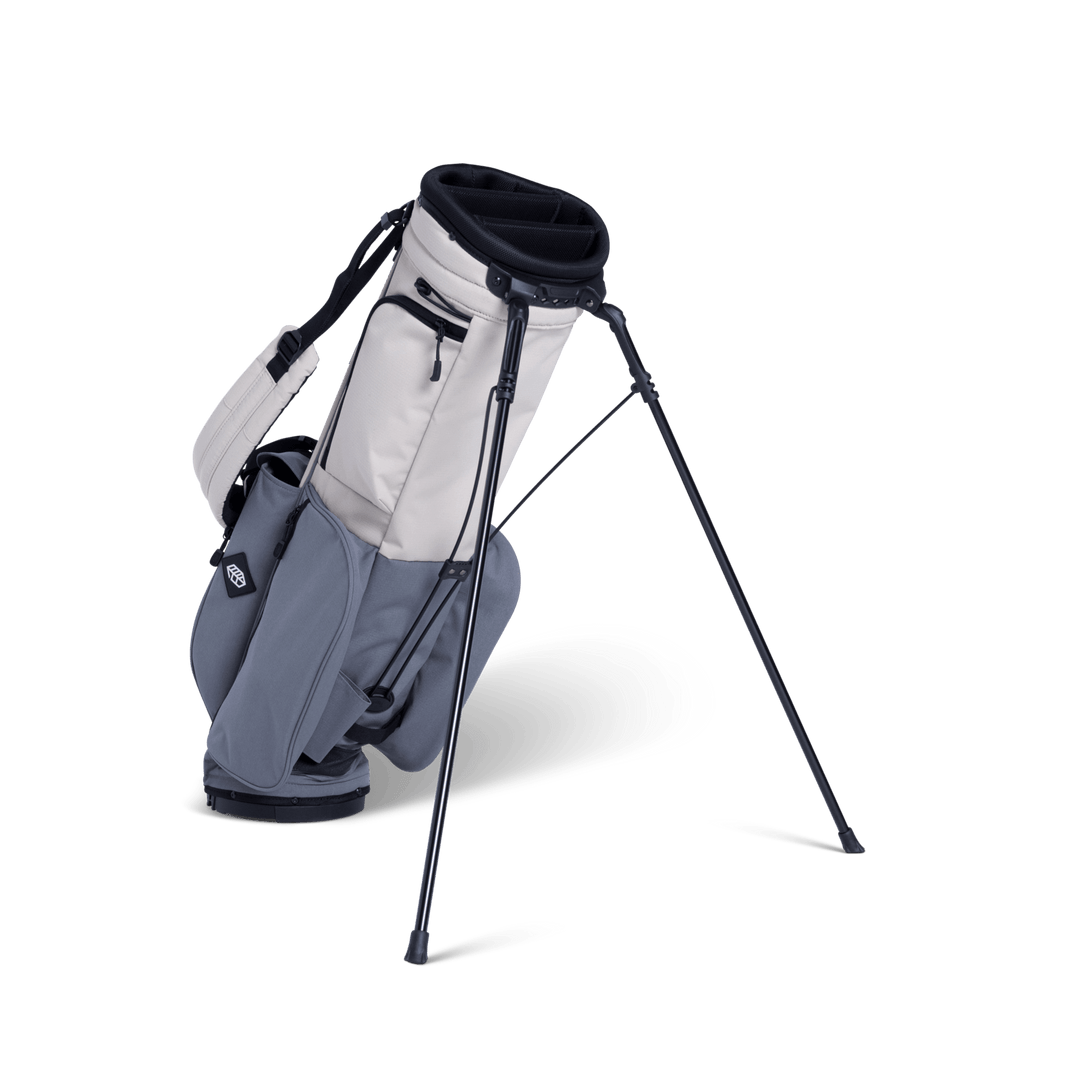 Jones Rover Lightweight Golf Stand Bag - Field Khaki/Charcoal - Durable Performance