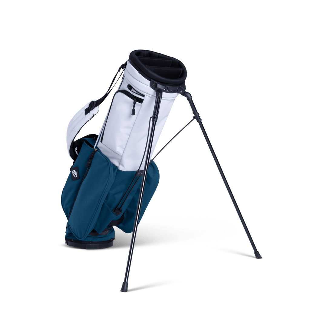 Jones Rover Stand Golf Bag - Cement/Bondi Blue, Lightweight, Durable