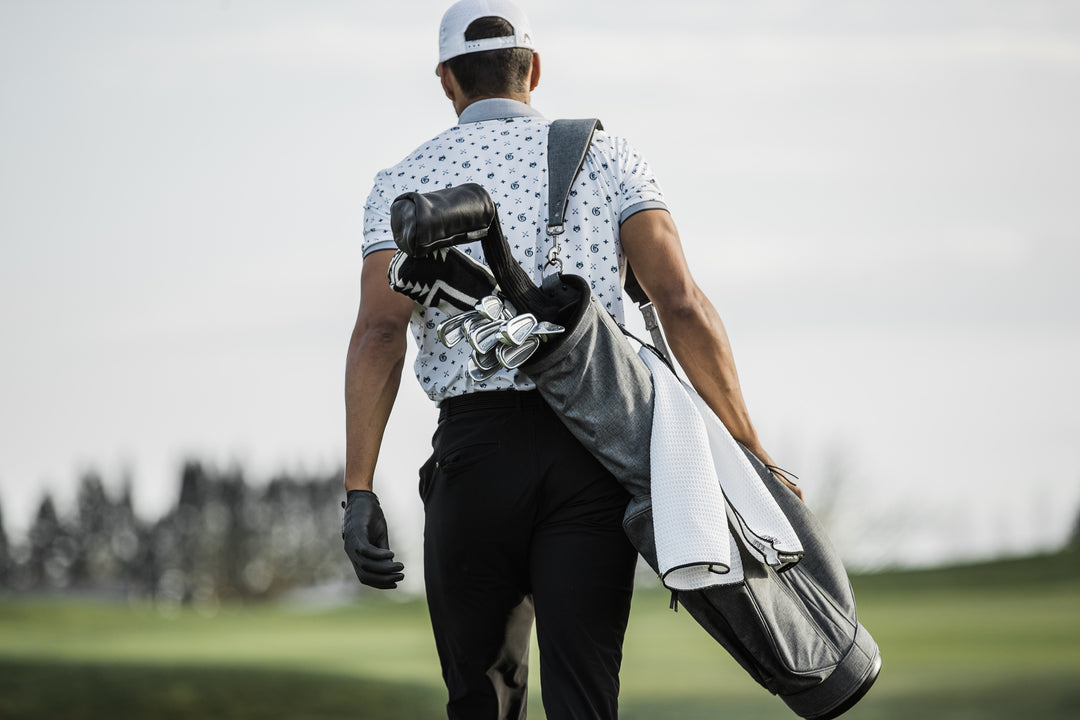 Jones Players Series Ultra-Lightweight Heather Charcoal Golf Stand Bag