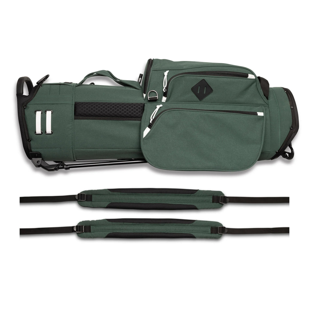 Jones Trouper R Golf Stand Bag - Dark Green
