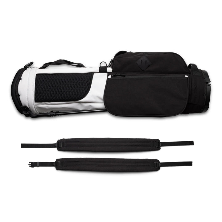 Jones Rover Golf Stand Bag - White/Black