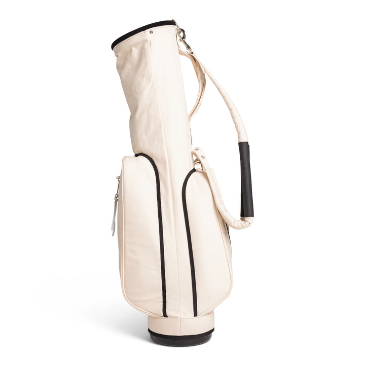 Jones Players Series Natural Canvas Golf Bag - Lightweight Durable Design