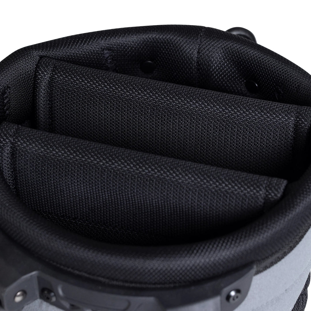 Rover Advanced Golf Stand Bag - Lightweight, Durable, Dual Strap System, Charcoal/Black/Red