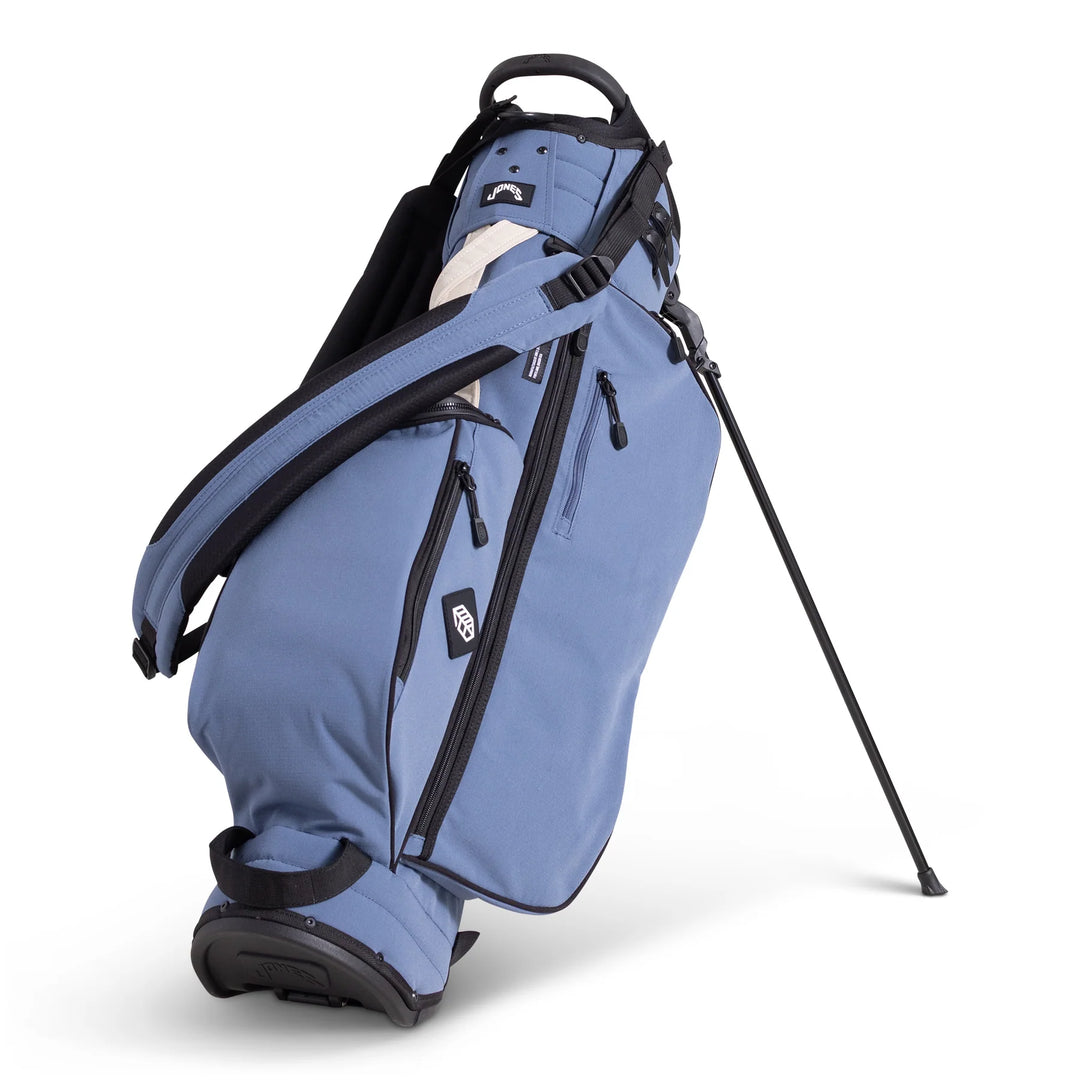 Jones Trouper R Golf Stand Bag - Steel Blue/Khaki
