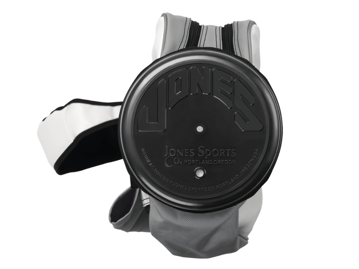 Jones Original Lightweight Water-Resistant Golf Carry Bag - Charcoal/White